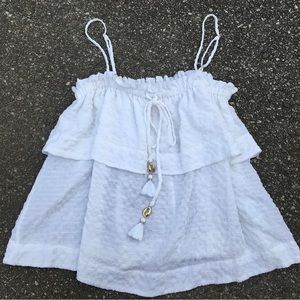 Lilly Pulitzer white tank top XS
